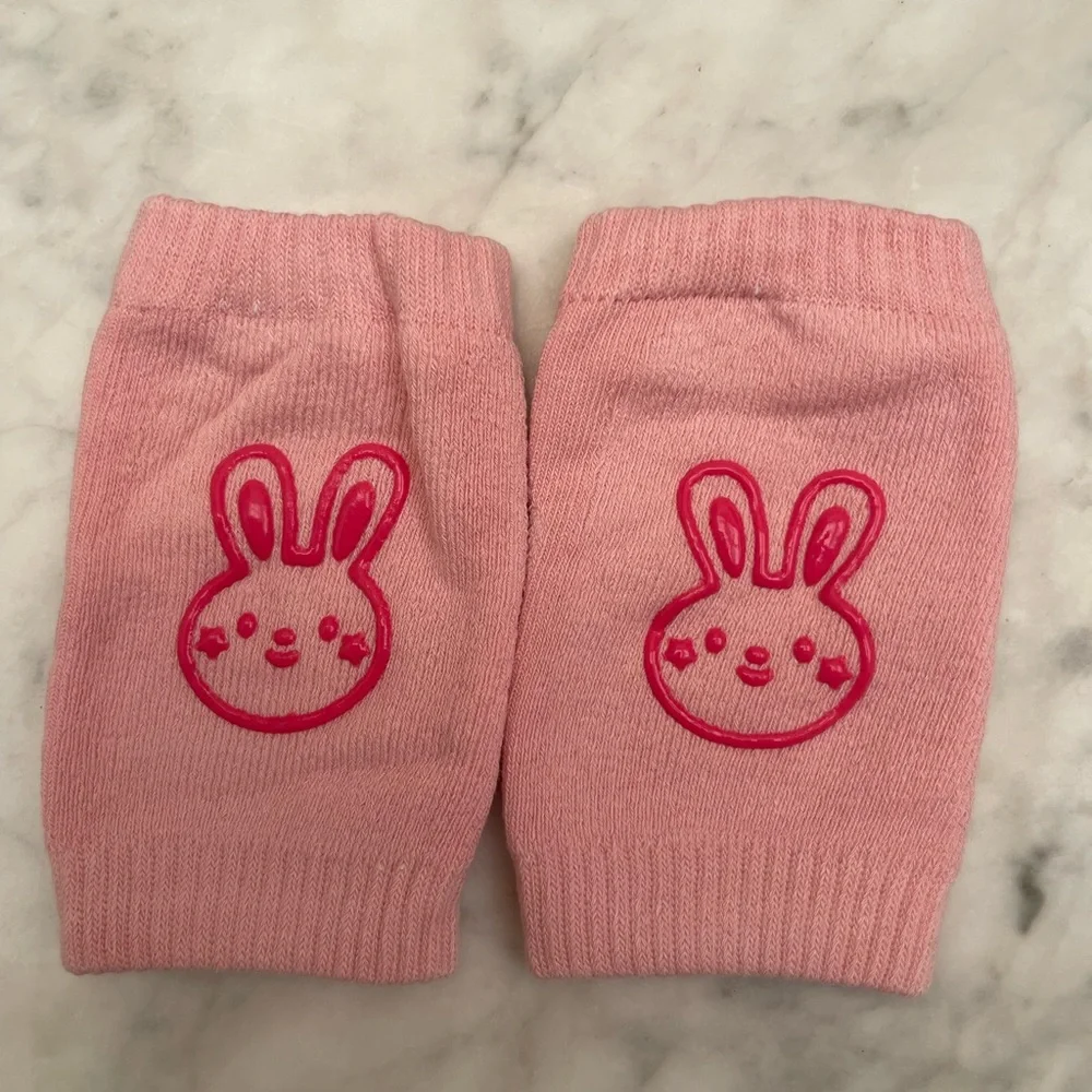 3 pairs of baby toddlers craw cotton knee pads